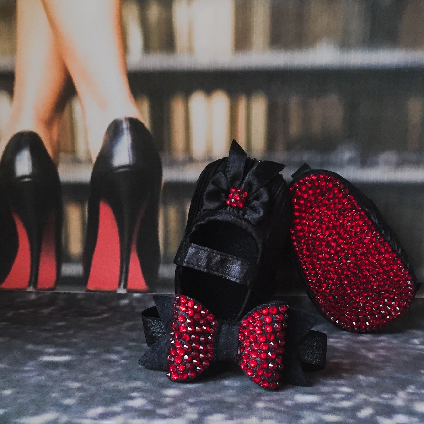 red bottoms for babies
