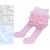 Baby girl tights with cotton ruffles