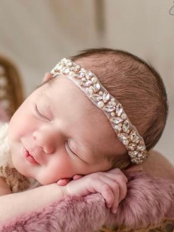 Baby girl Special Occation Crystal Headband