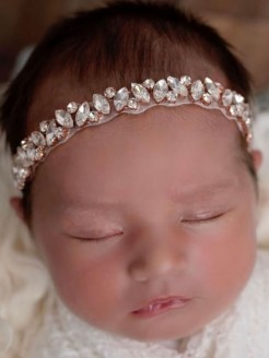 Baby Girl Special Occation Crystal Headband