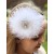Baby Girl Headband With Feather Puff and Crystals