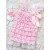 Baby Lace Romper Ivory And Baby Pink With Headband