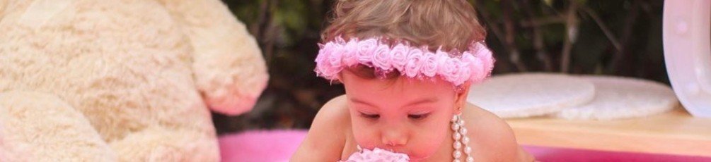 Baby Girl Flower Crown Headbands